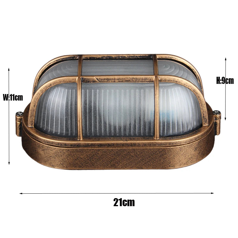 Fortress Waterproof Wall Light