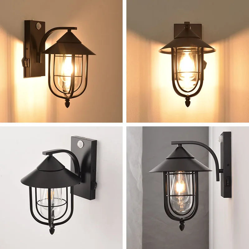 Villa Motion-Sensor Lantern