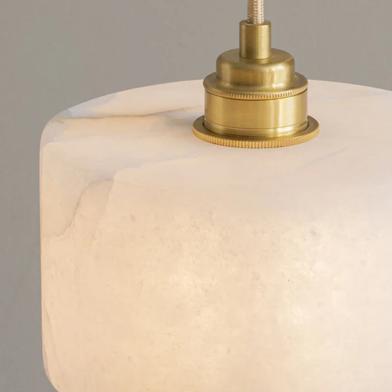 Milano Marble & Copper Pendant