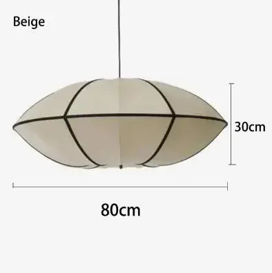 Zen Silk Lantern Pendant