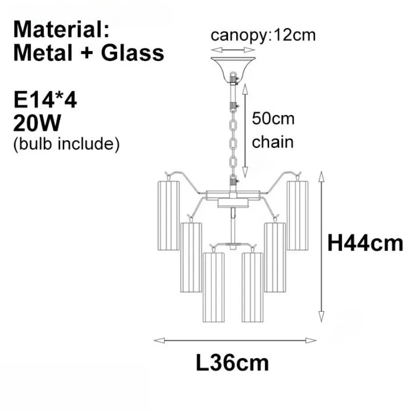 Venezia Glass Chandelier