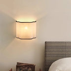 Crème Linen Wall Light