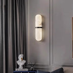 Ovale Marble & Copper Sconce