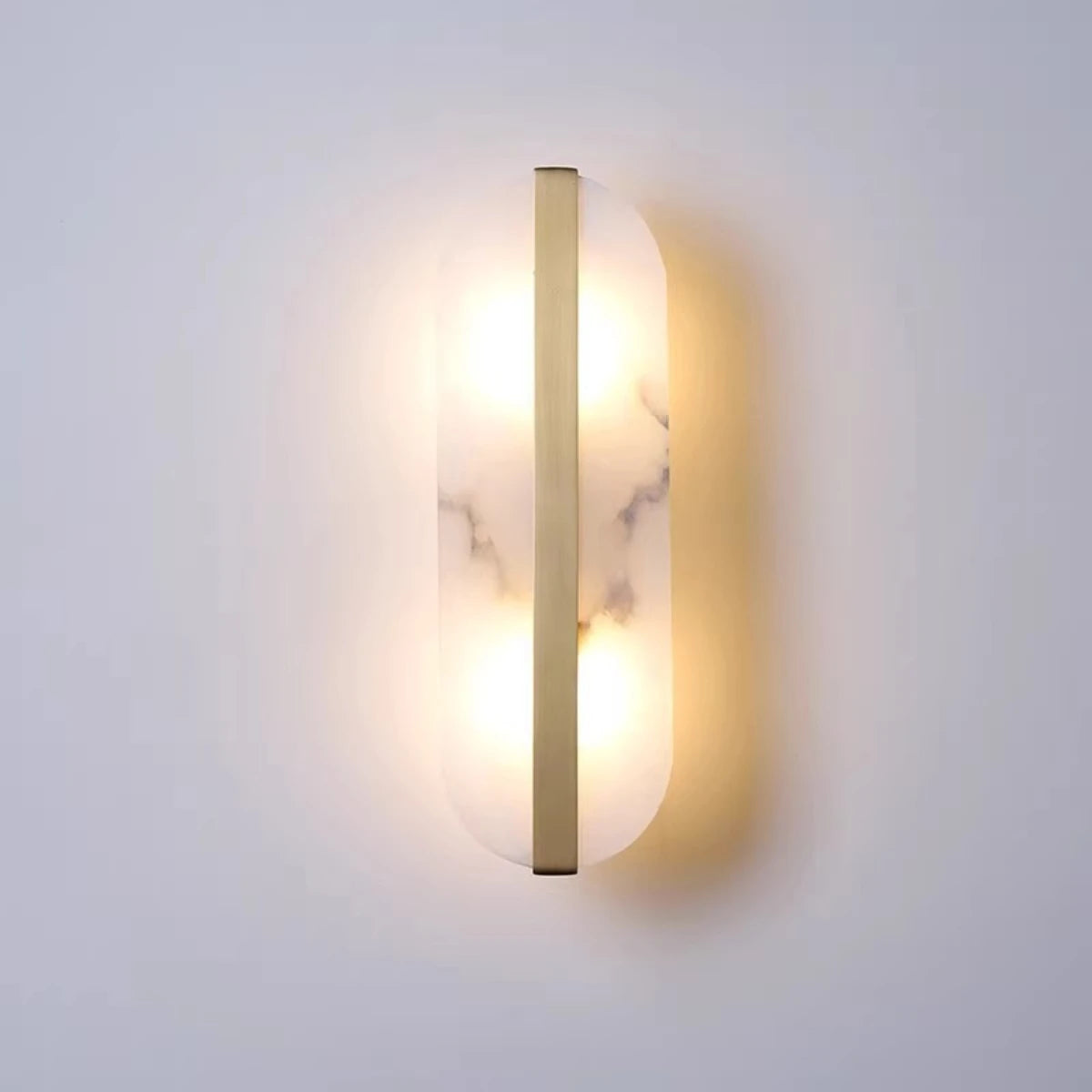 Luxe Natural Marble Sconce