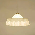 Heritage White Fabric Pendant