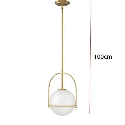 Opal Globe Ceiling Light