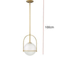 Opal Globe Ceiling Light