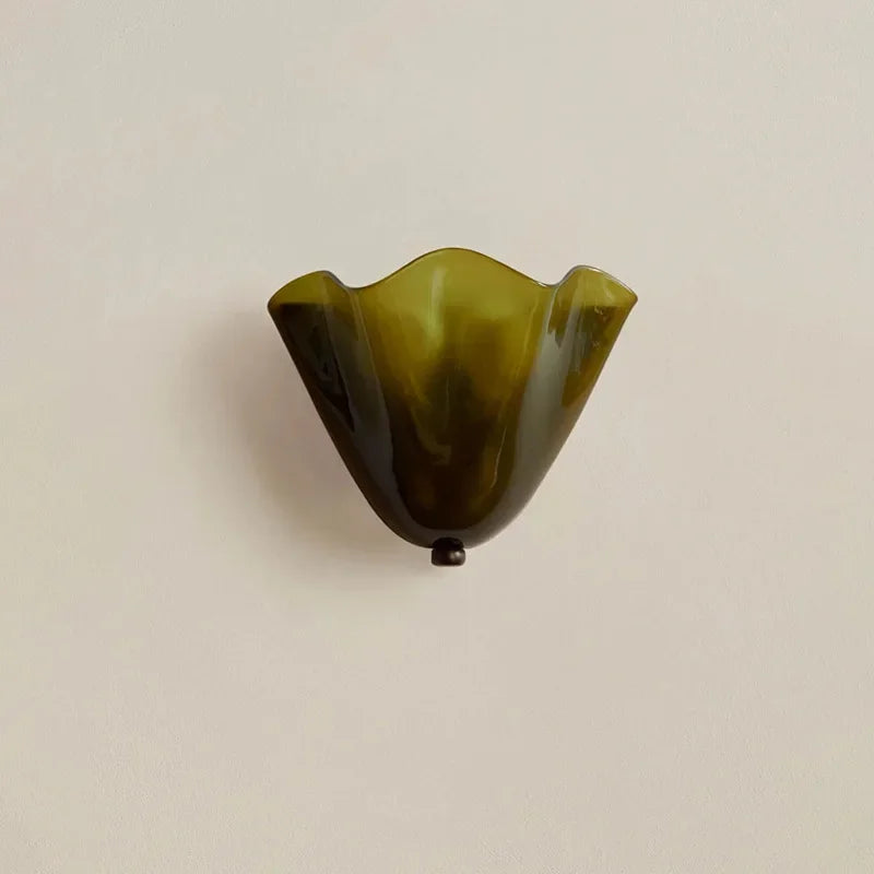 Coquille Glass Wall Sconce