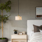 Milano Marble & Copper Pendant