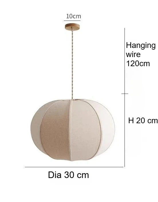 Lanterna Linen Pendant