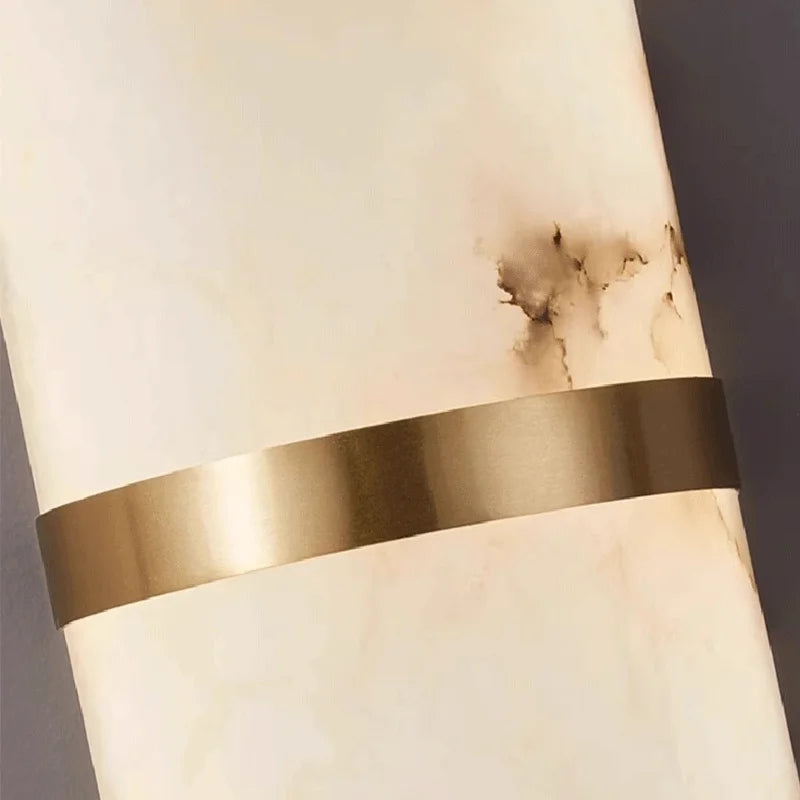 Ovale Marble & Copper Sconce