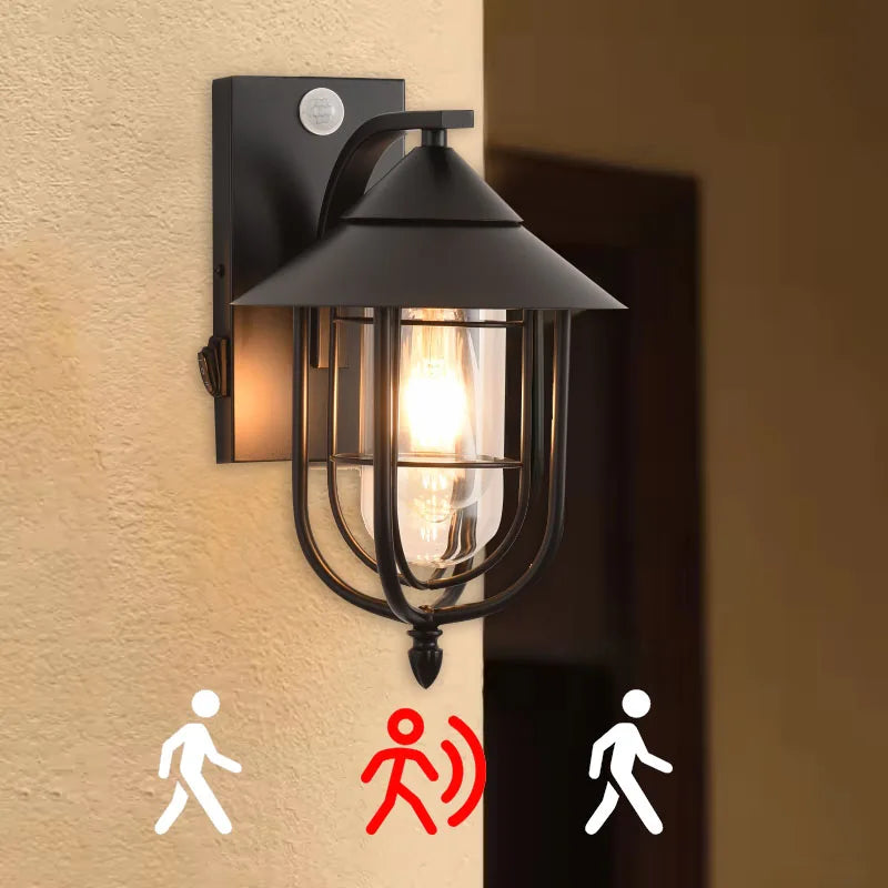 Villa Motion-Sensor Lantern