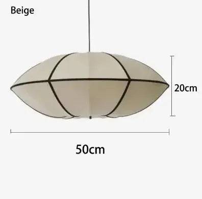 Zen Silk Lantern Pendant