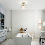 Opal Globe Ceiling Light