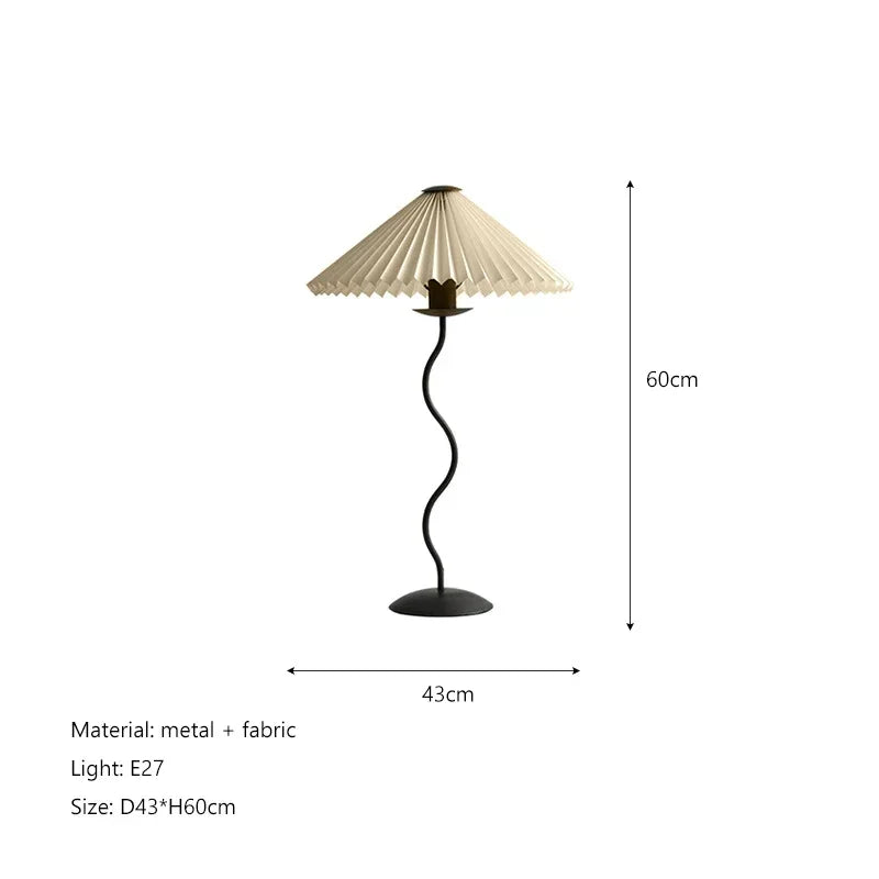 Nordic Pleated Floor Lamp