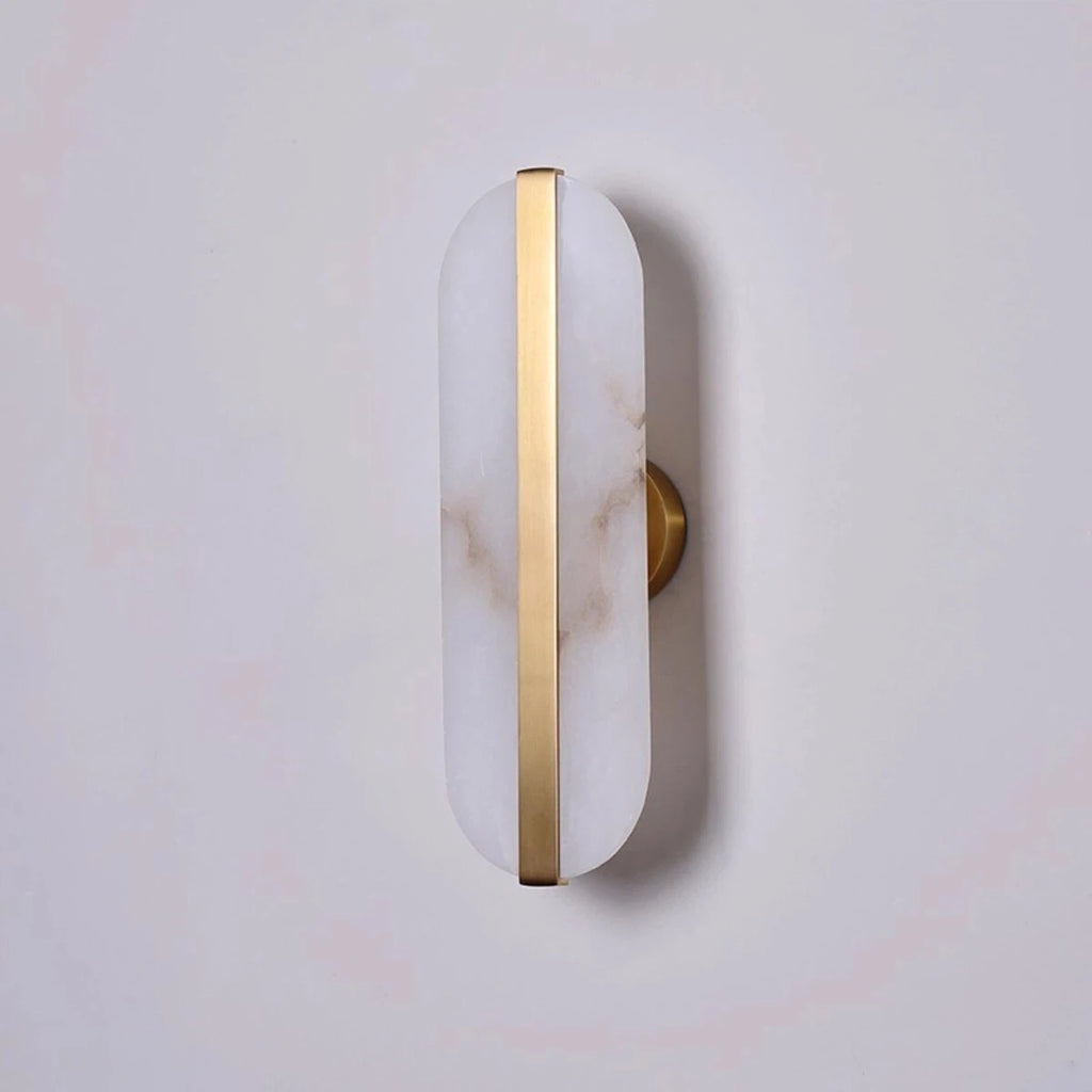 Luxe Natural Marble Sconce