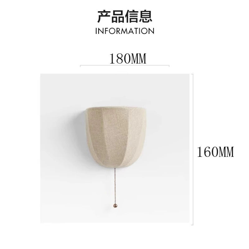 Maison Linen Wall Lamp