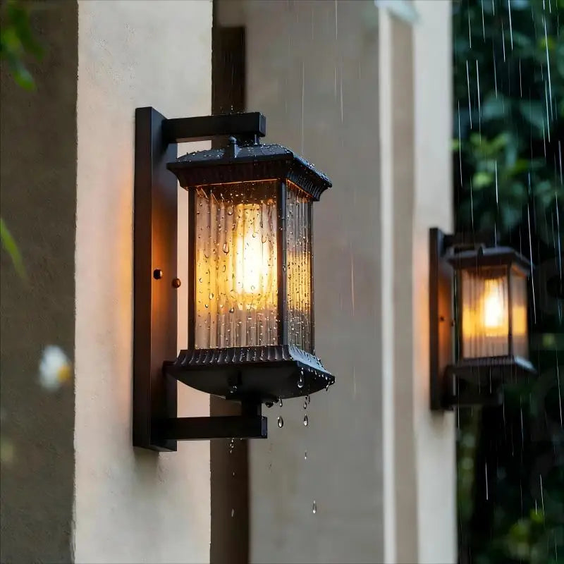 Dynasty Outdoor Wall Lantern