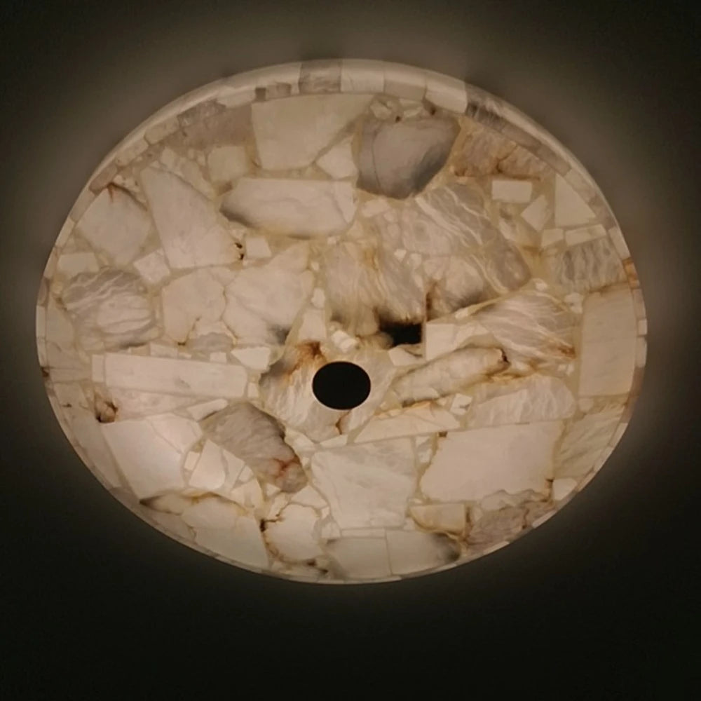 Ibiza Alabaster Mosaic Lamp
