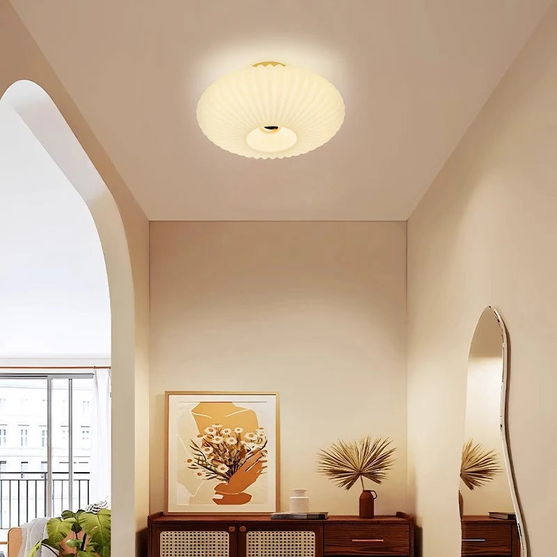 Ripple Corrugated Glass Sconce