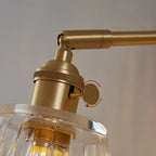 Lux Brass & Glass Wall Sconce