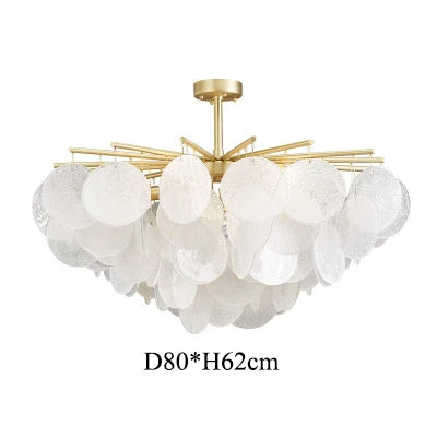 Luxe Glass Branch Chandelier