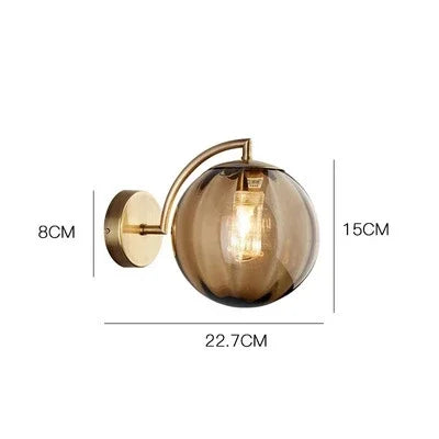 Chroma Color Glass Sconce