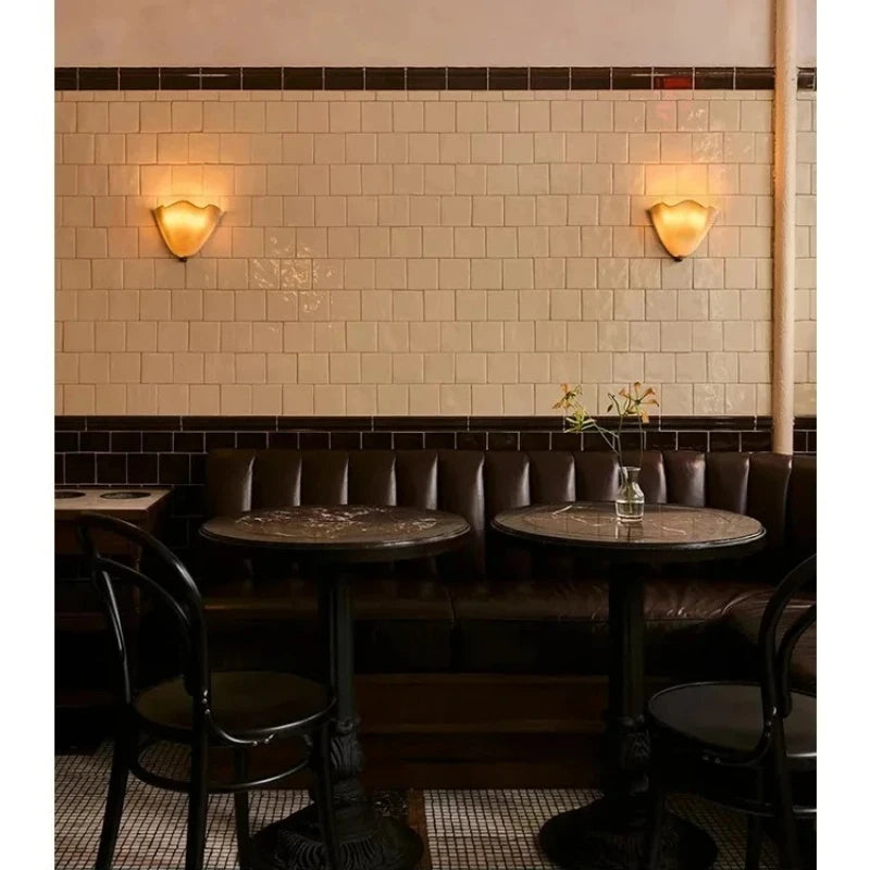 Coquille Glass Wall Sconce