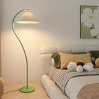 Plissé Cream Floor Lamp
