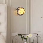 Orbe Marble Sphere Sconce