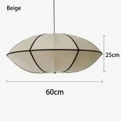 Zen Silk Lantern Pendant