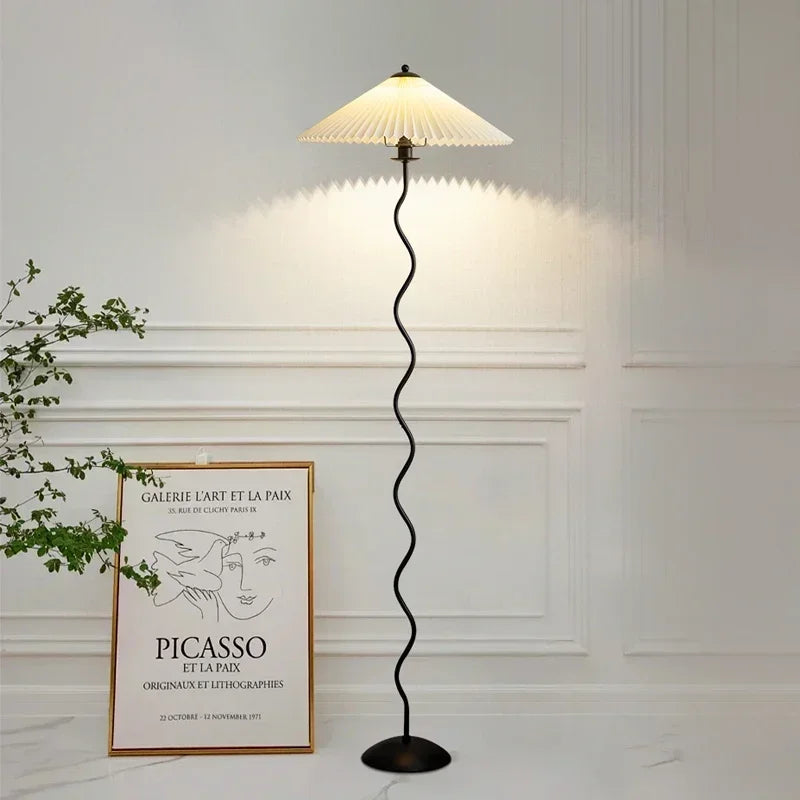 Nordic Pleated Floor Lamp