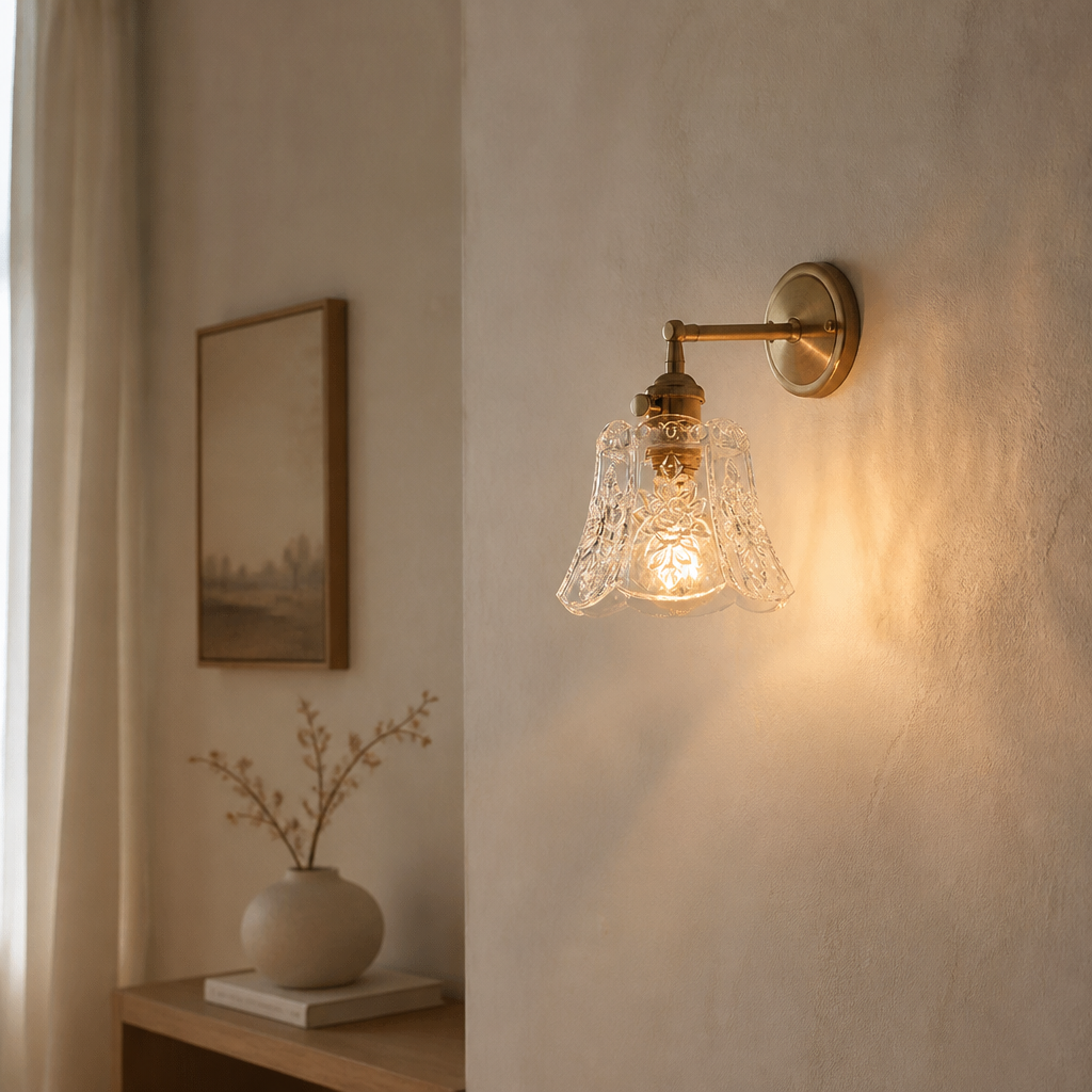 Flora Glass Sconce Collection — lifestyle [autogen]
