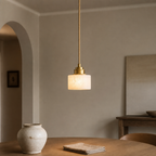 Milano Marble & Copper Pendant — lifestyle [autogen]