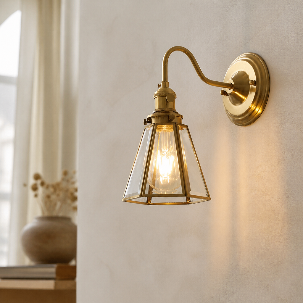 Azure Copper & Glass Sconce — hero [autogen]