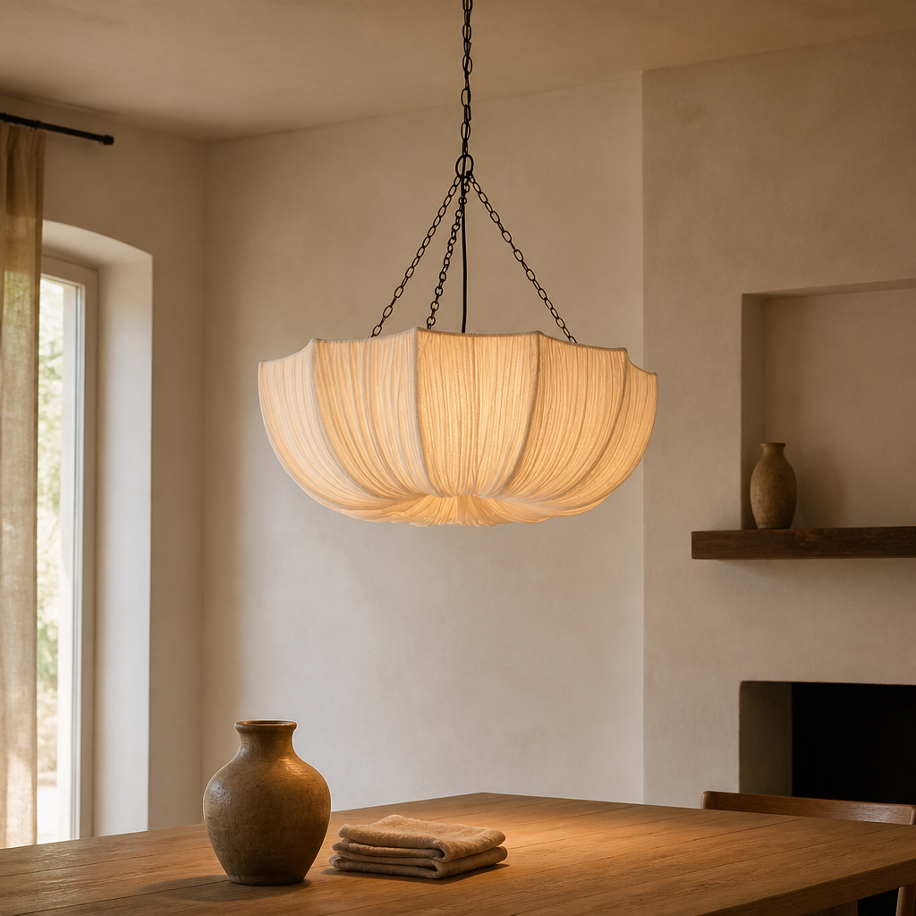 Kyoto Retro Fabric Pendant — lifestyle [autogen]