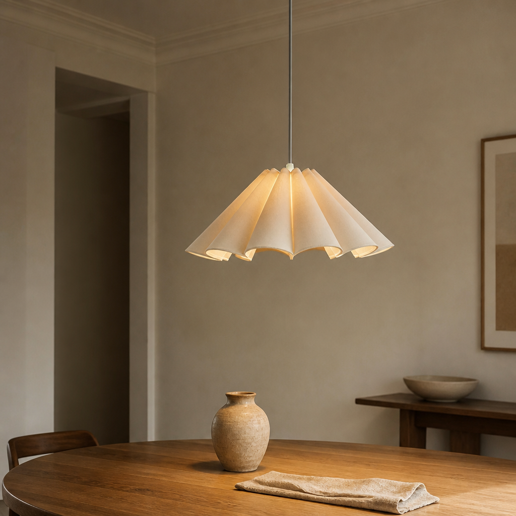 Cascata Cream Petal Pendant — lifestyle [autogen]