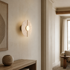 Alba Alabaster Wall Sconce — lifestyle [autogen]
