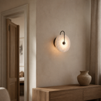 Luna Marble Moon Sconce — lifestyle [autogen]