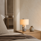 Tactile Marble Table Lamp — lifestyle [autogen]
