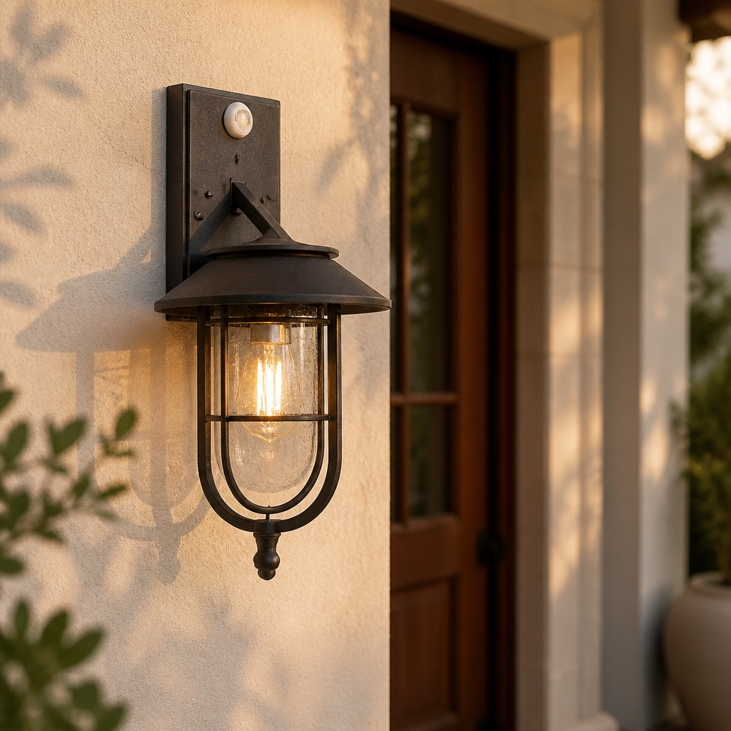Sentinel Motion-Sensor Wall Light — hero [autogen]