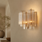Murano Amber Cylinder Sconce — hero [autogen]