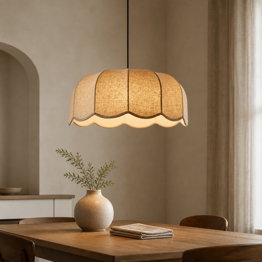 Nordic Art Fabric Pendant — lifestyle [autogen]