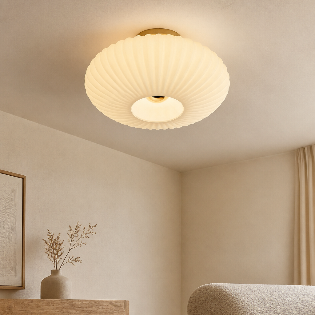 Ripple Corrugated Glass Sconce — hero [autogen]