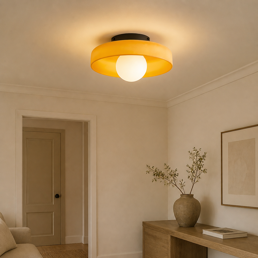 Spectrum Glass Ceiling Light — lifestyle [autogen]