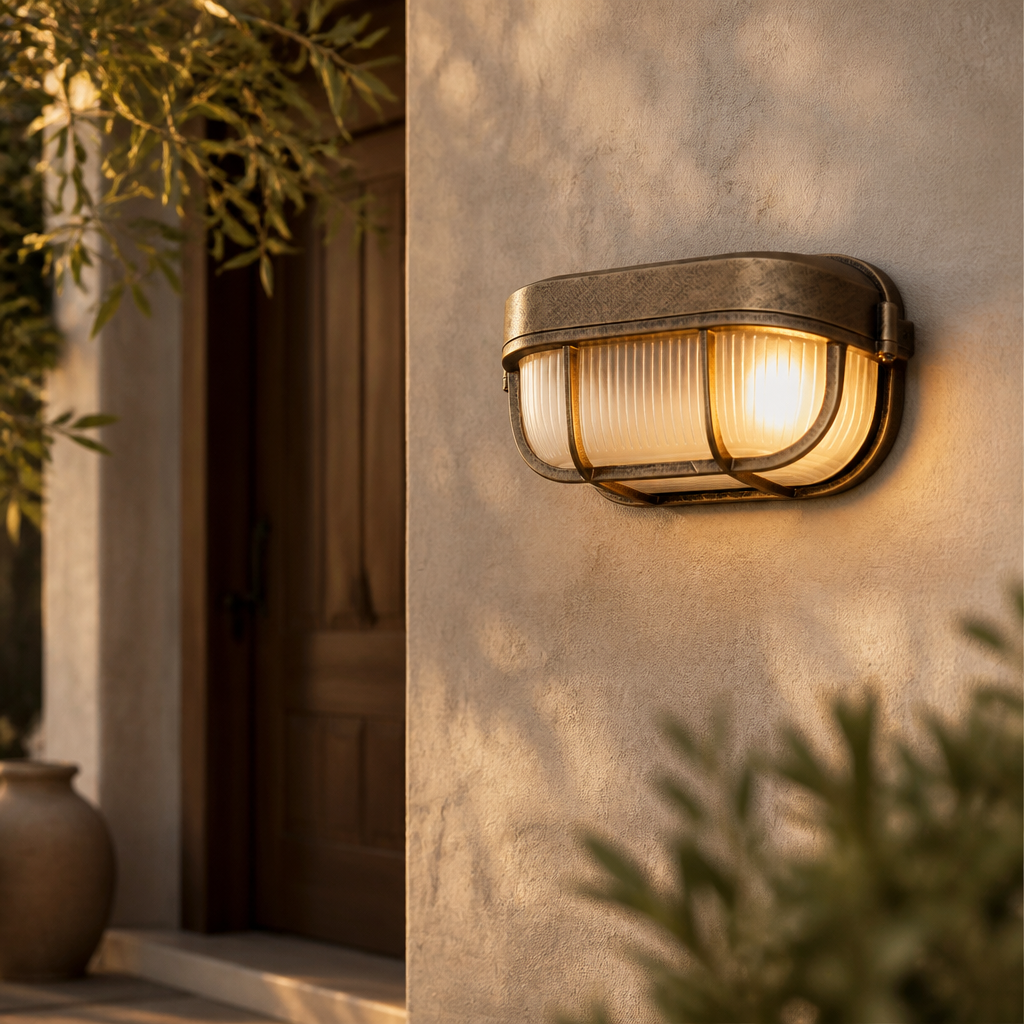 Fortress Waterproof Wall Light — lifestyle [autogen]